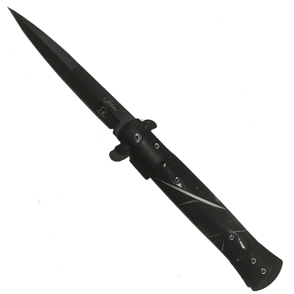 Buy Wholesale Falcon Stiletto Pocket Knife | Spring Assisted Blade