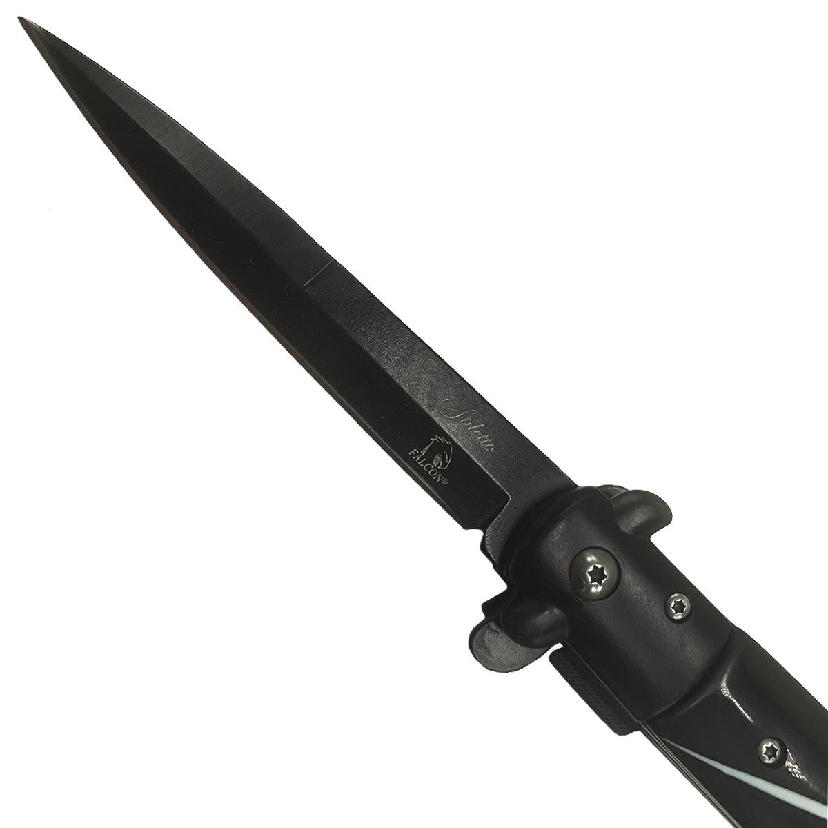 Buy Wholesale Falcon Stiletto Pocket Knife | Spring Assisted Blade