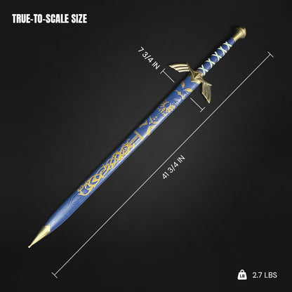 42"  Blue Fantasy Sword, Animation-1