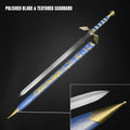 42"  Blue Fantasy Sword, Animation-1