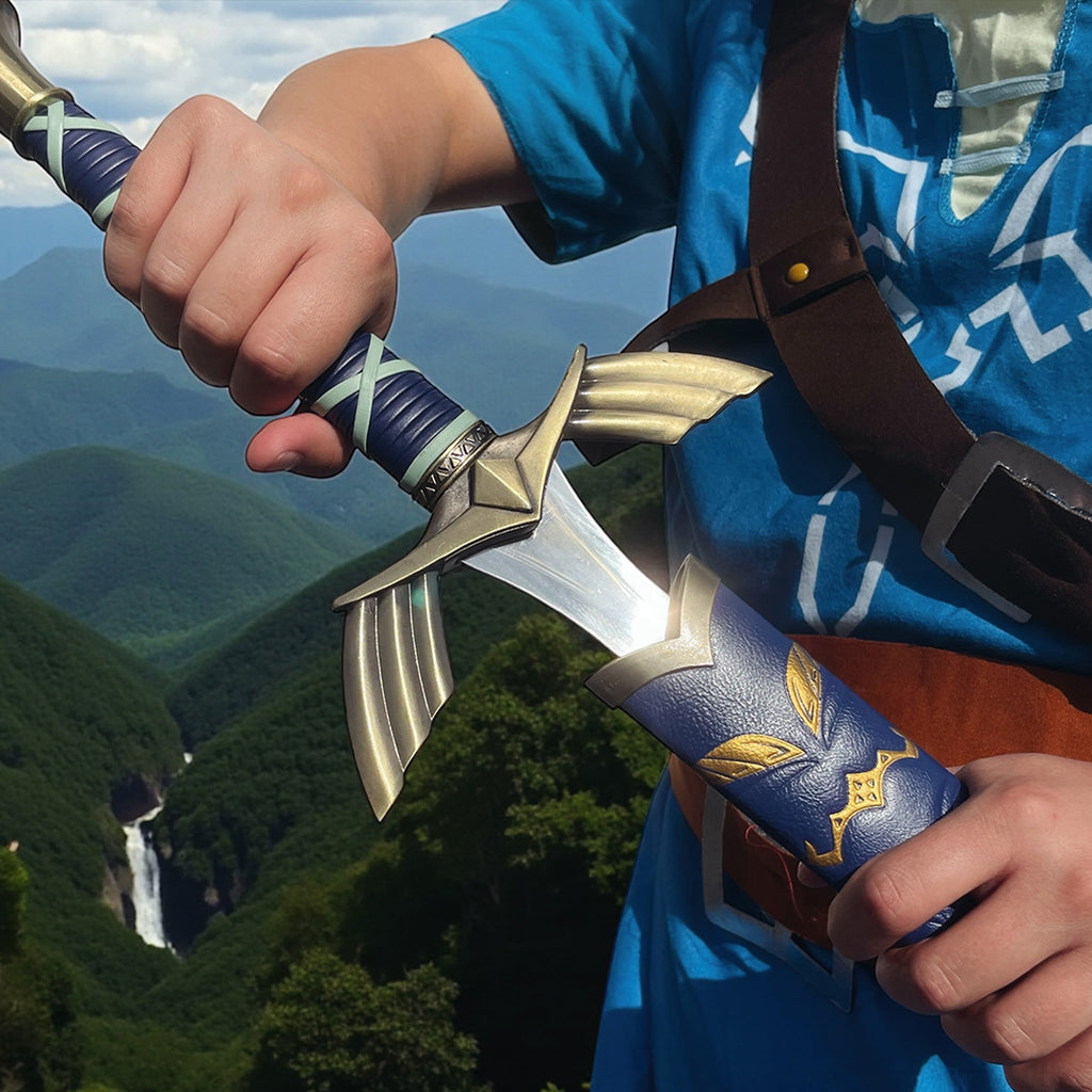 42"  Blue Fantasy Sword, Animation-1