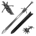 51" Overall Skull Fantasy Sword-w/black sheath