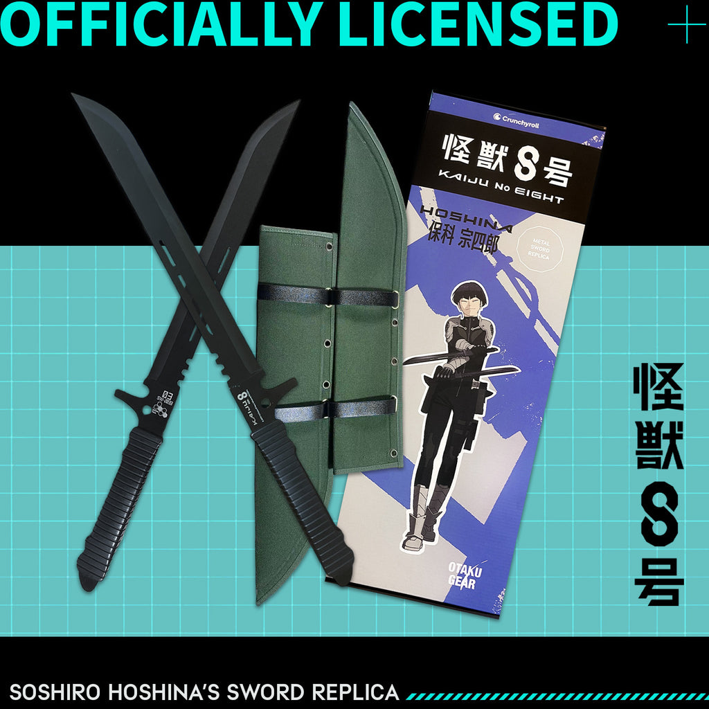 Officially Licensed  Kaiju No. 8 Metal Hoshina's Swords