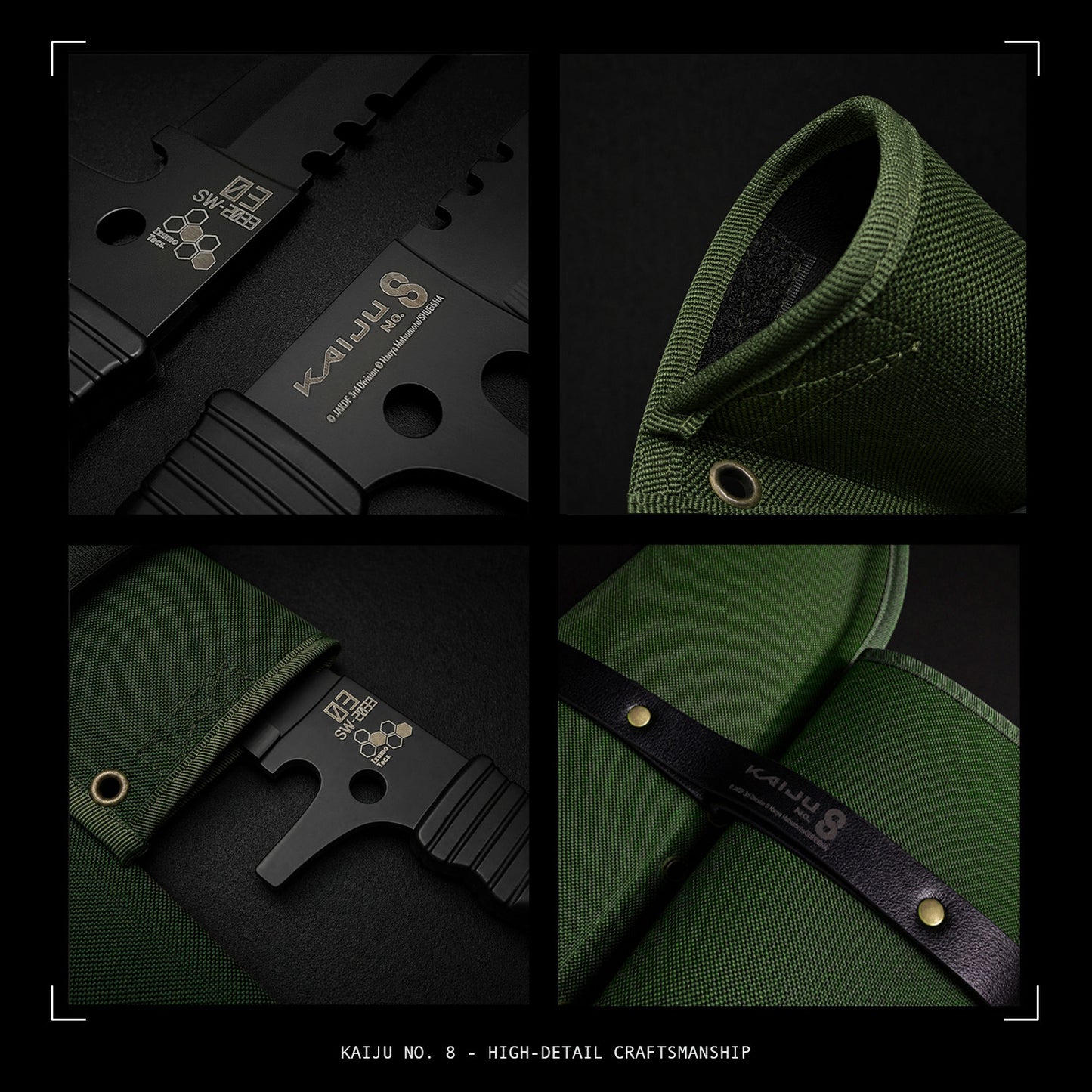 Officially Licensed  Kaiju No. 8 Metal Hoshina's Swords