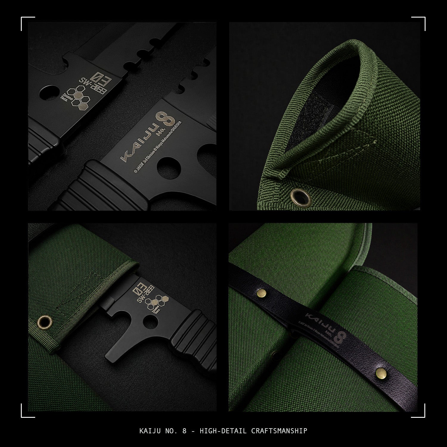 Officially Licensed  Kaiju No. 8 Metal Hoshina's Swords