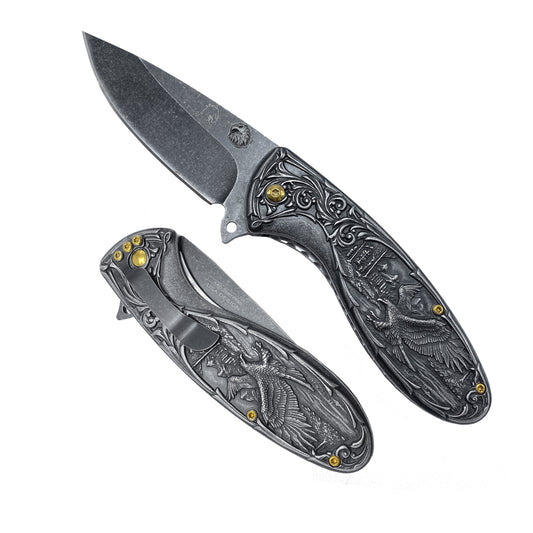 Engraved Falcon Pocket Knives - Premium Wholesale Knives Distributor