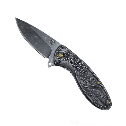 Engraved Falcon Pocket Knives - Premium Wholesale Knives Distributor
