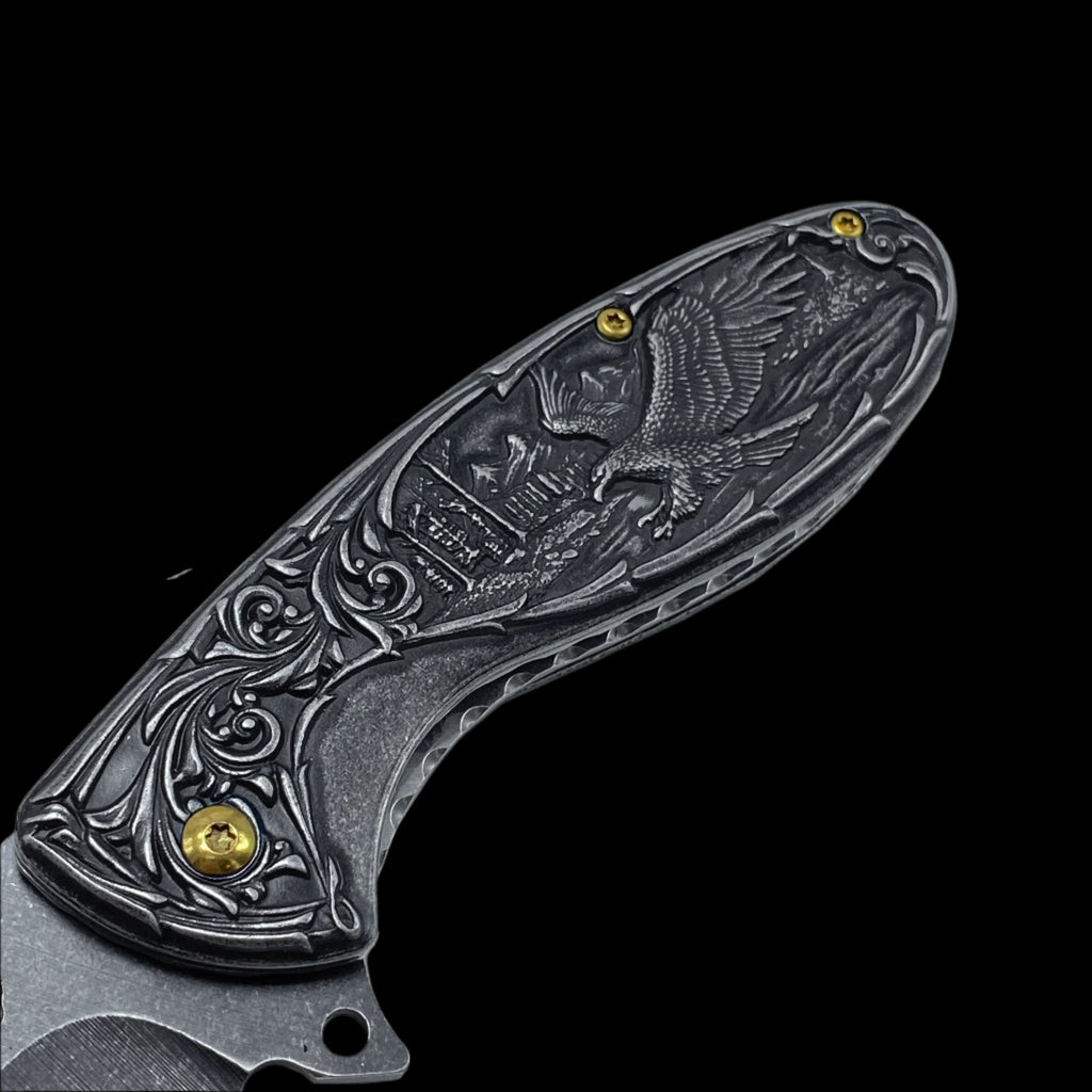 Engraved Falcon Pocket Knives - Premium Wholesale Knives Distributor