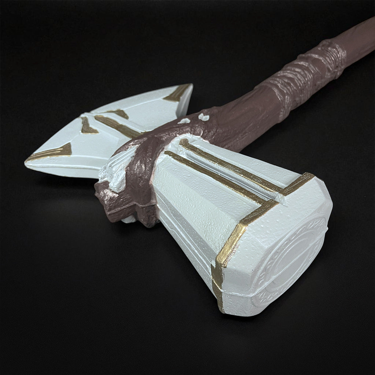 29" Long Foam Axe With Foam Tree Branch Handle