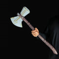 29" Long Foam Axe With Foam Tree Branch Handle