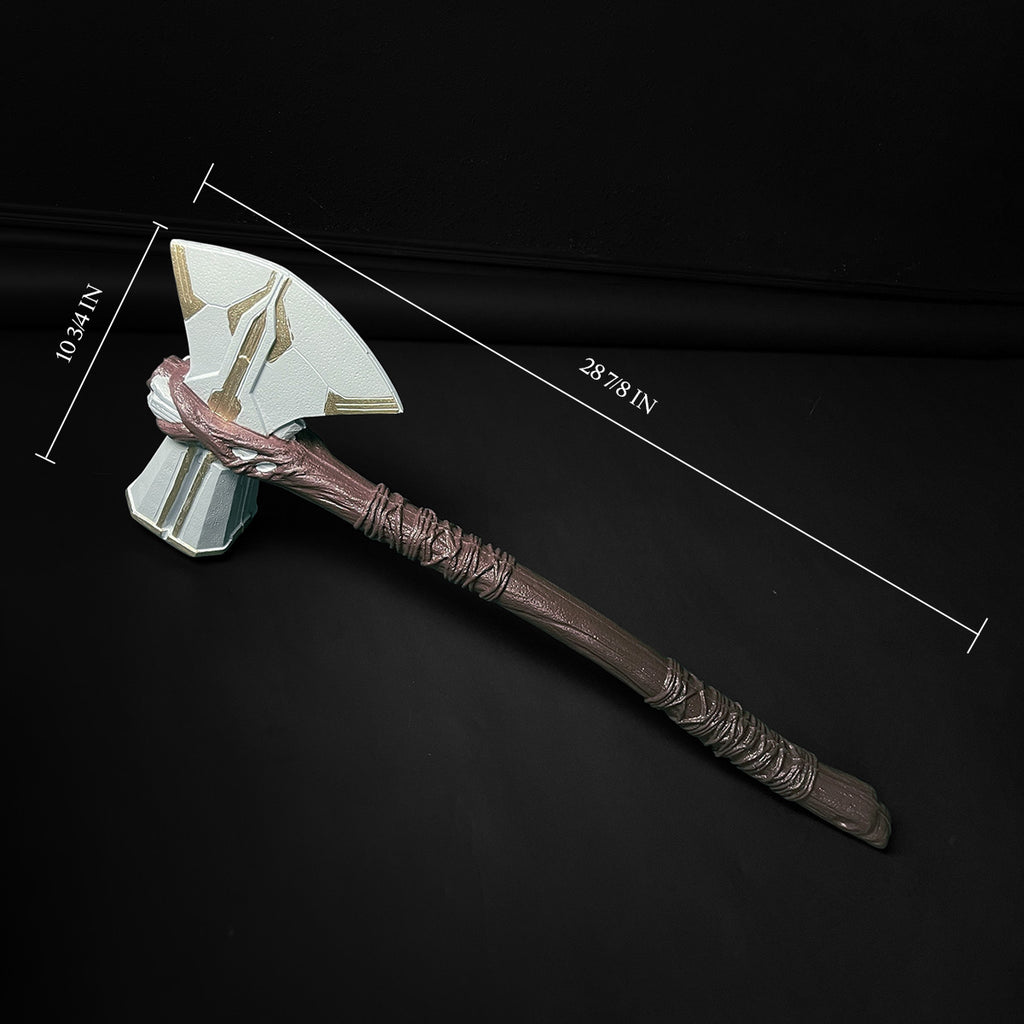 29" Long Foam Axe With Foam Tree Branch Handle