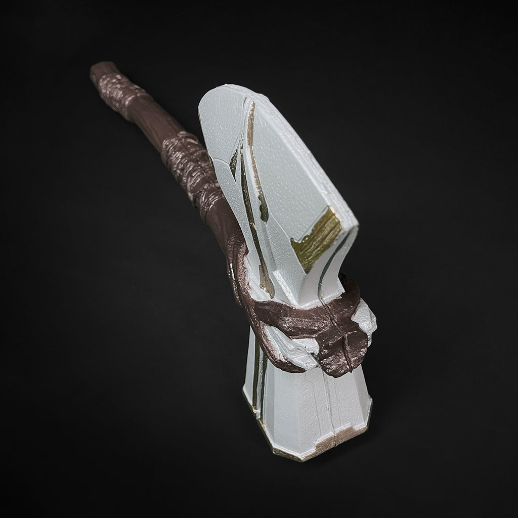 29" Long Foam Axe With Foam Tree Branch Handle