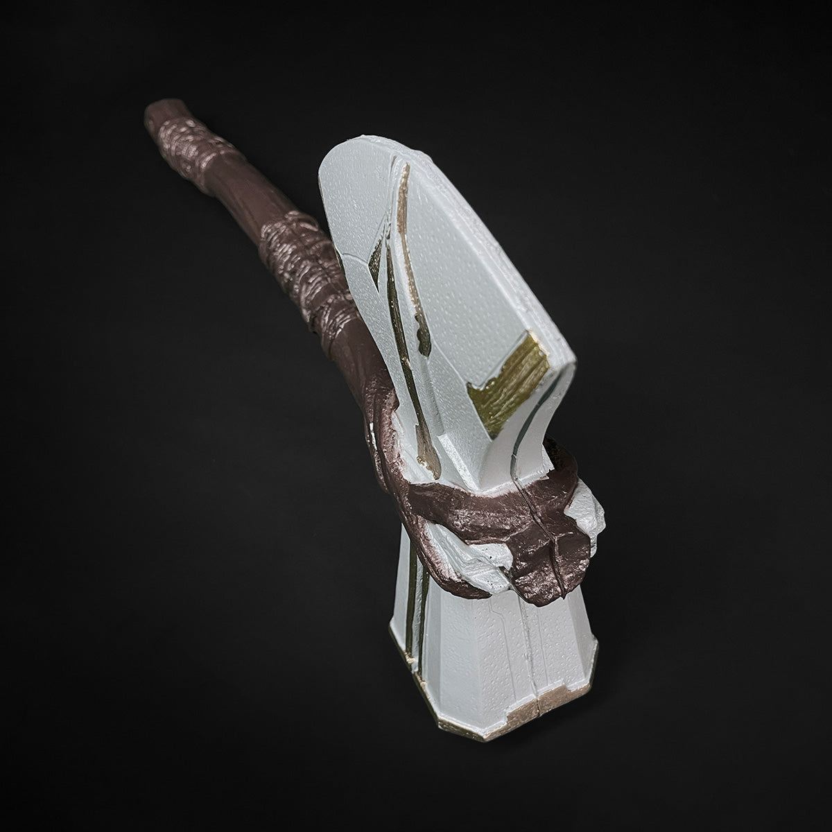 29" Long Foam Axe With Foam Tree Branch Handle