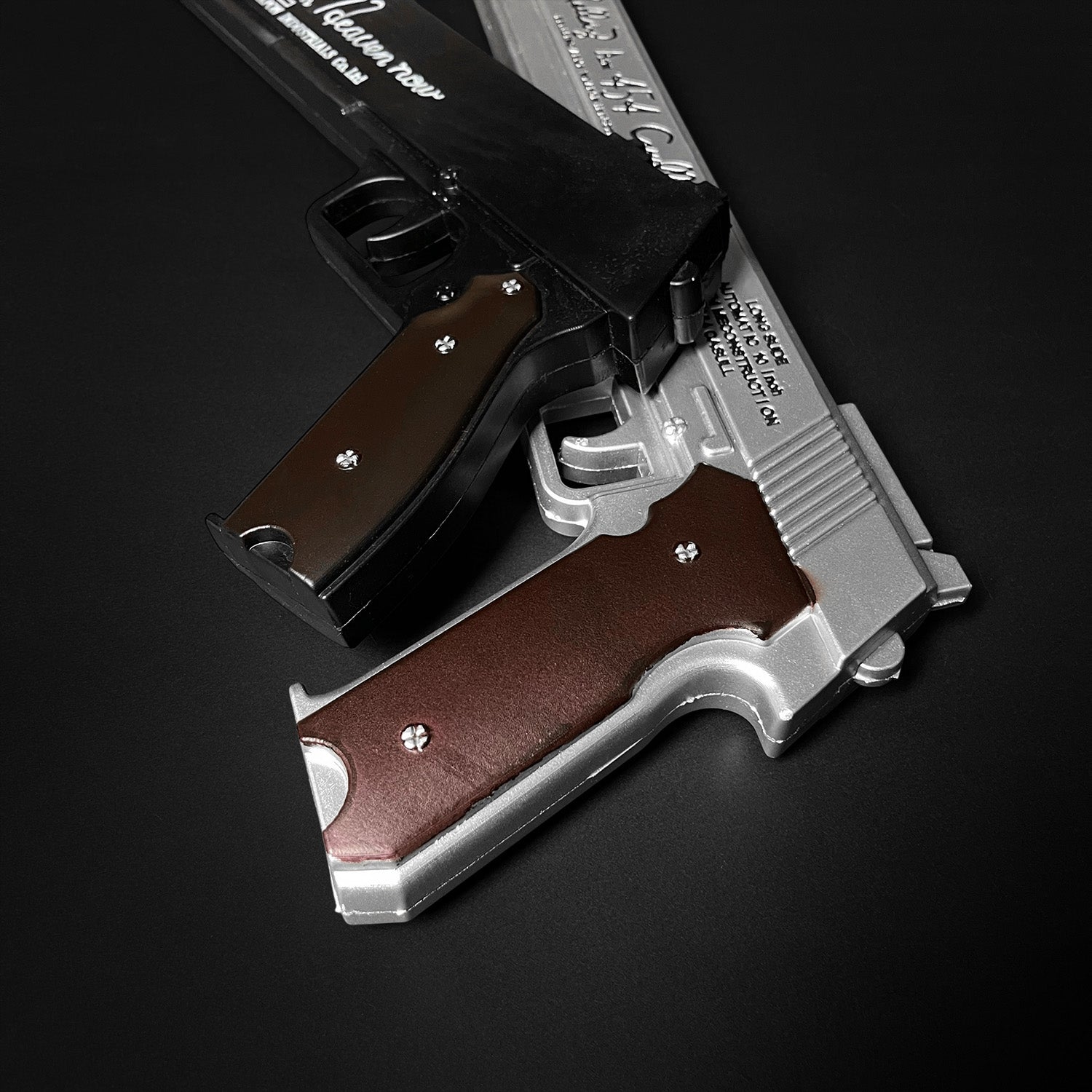 2 PCS SET Foam Decorative Gun
