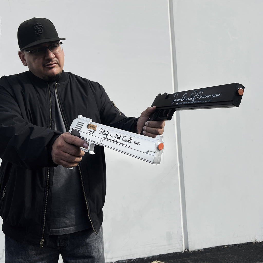 2 PCS SET Foam Decorative Gun