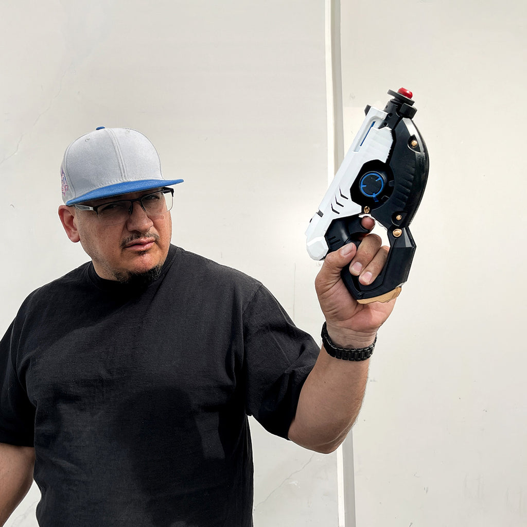 10" White foam gun