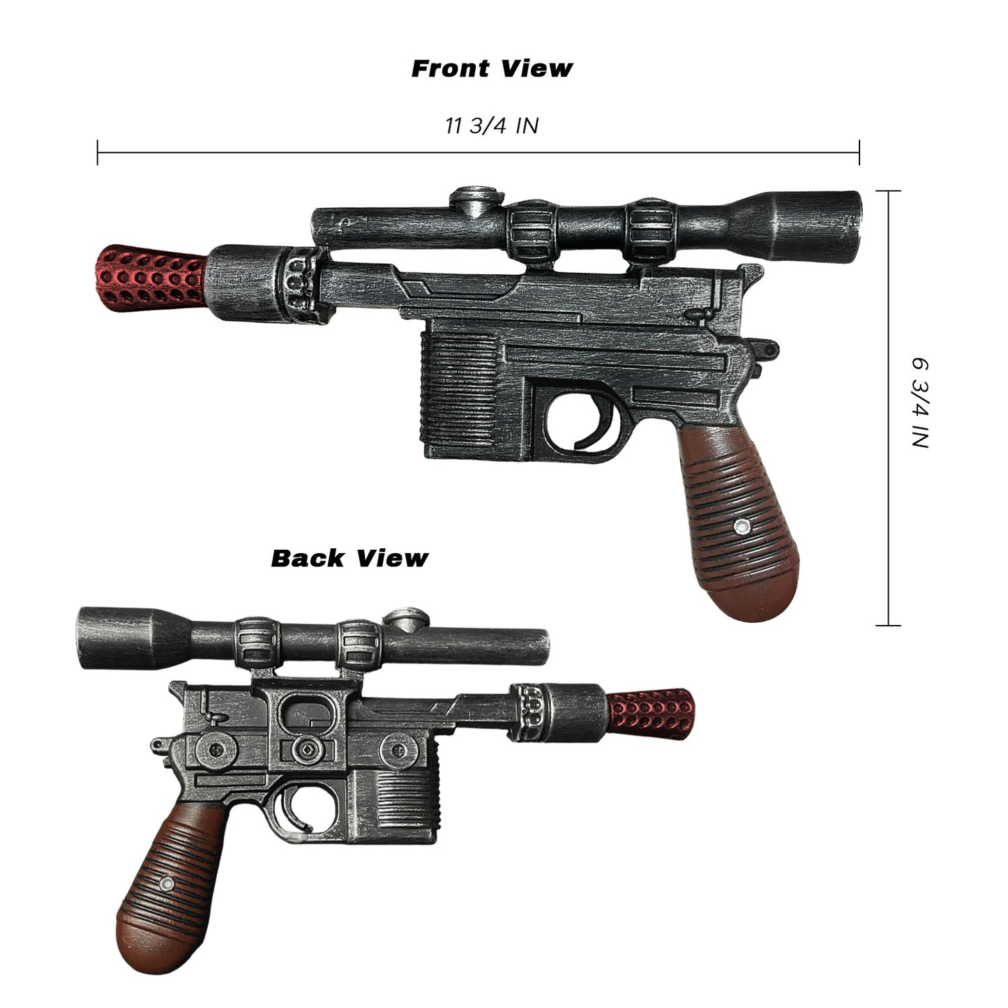 Sci-Fi Blaster Foam Decorative Gun