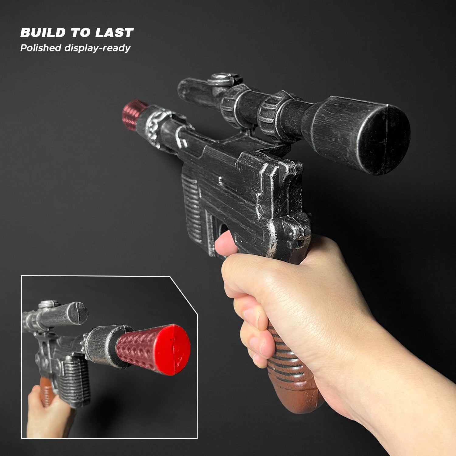 Sci-Fi Blaster Foam Decorative Gun
