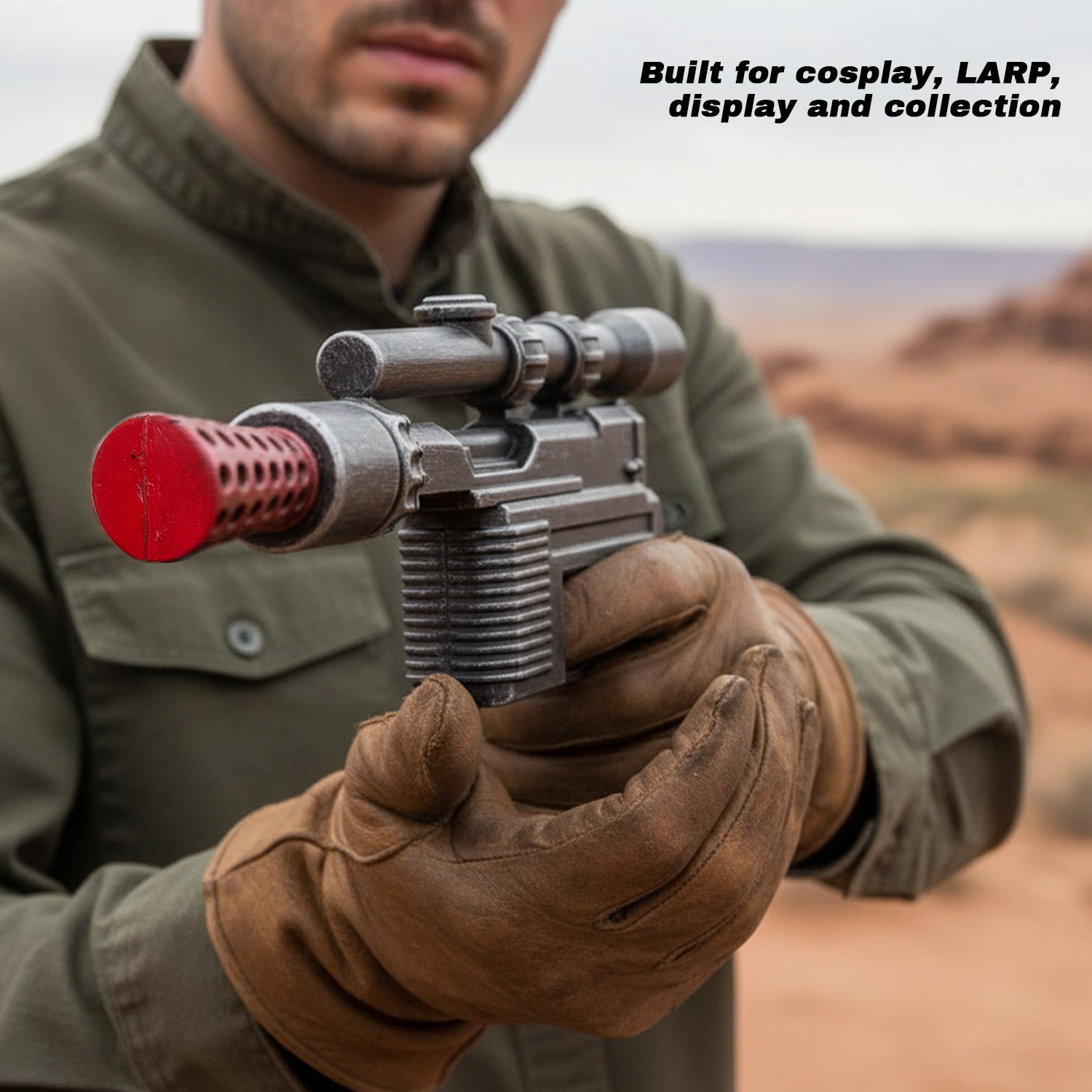 Sci-Fi Blaster Foam Decorative Gun