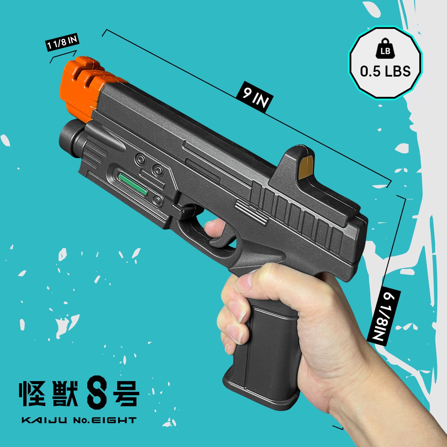 Official Supplier - Kaiju No. 8 Defense Force Foam Pistol