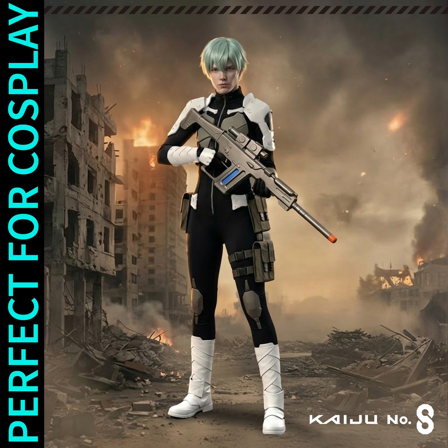 Officially Licensed  Kaiju No. 8  Foam Reno's Rifle