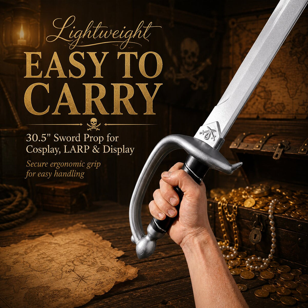 30 1/2" Foam Cutlass Pirate Sword