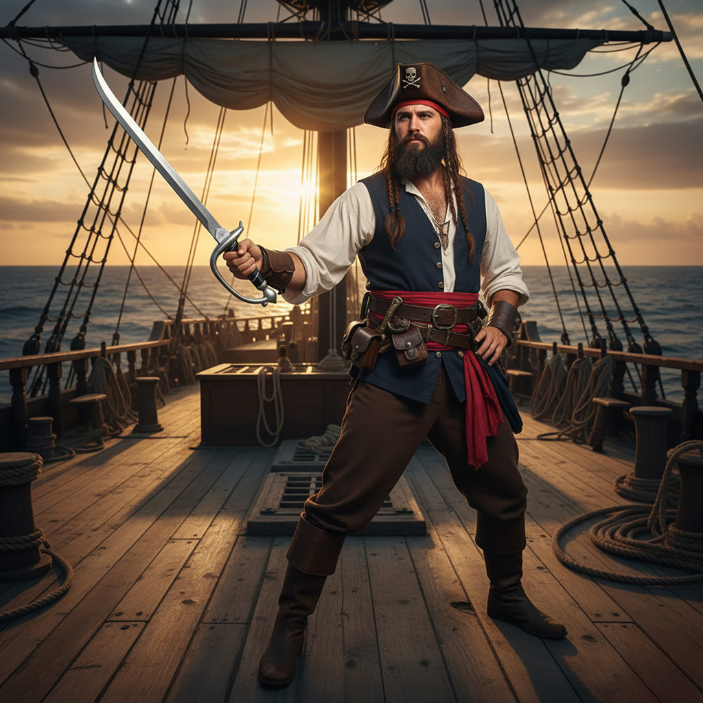 30 1/2" Foam Cutlass Pirate Sword