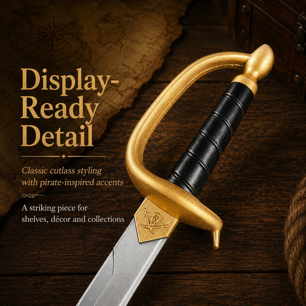 30 1/2" Foam Cutlass Pirate Sword