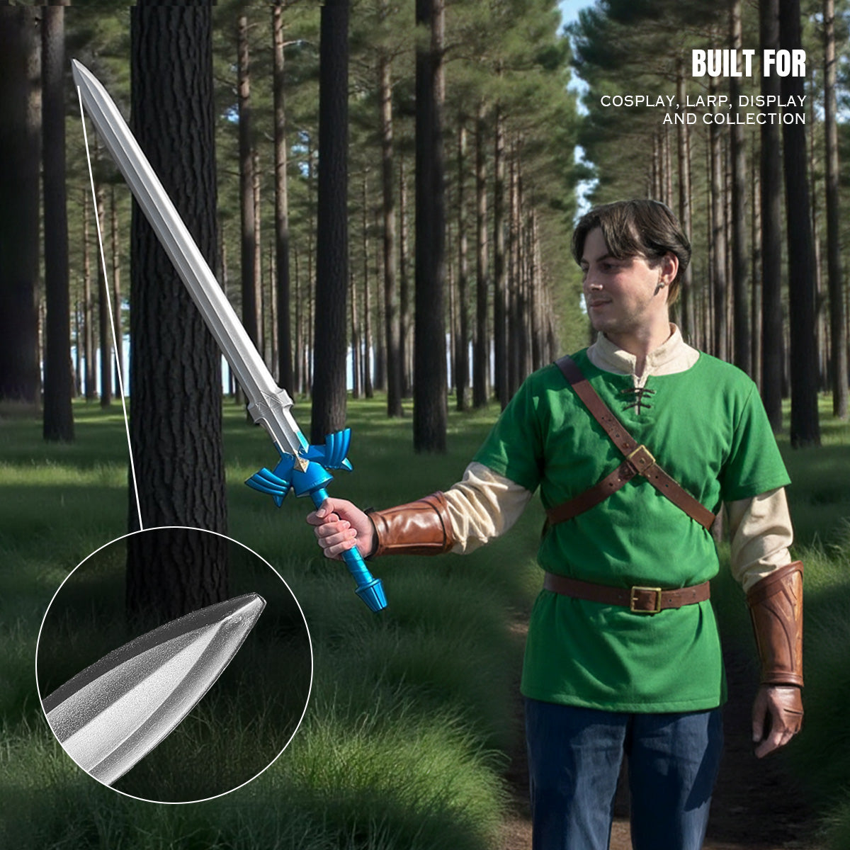 31" Blue Foam Sword