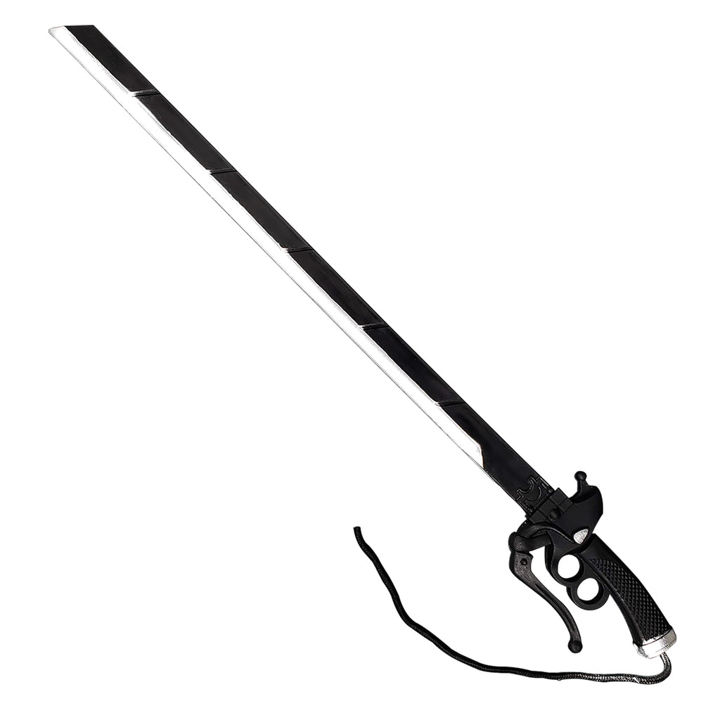 38"  Fantasy Black Foam Sword