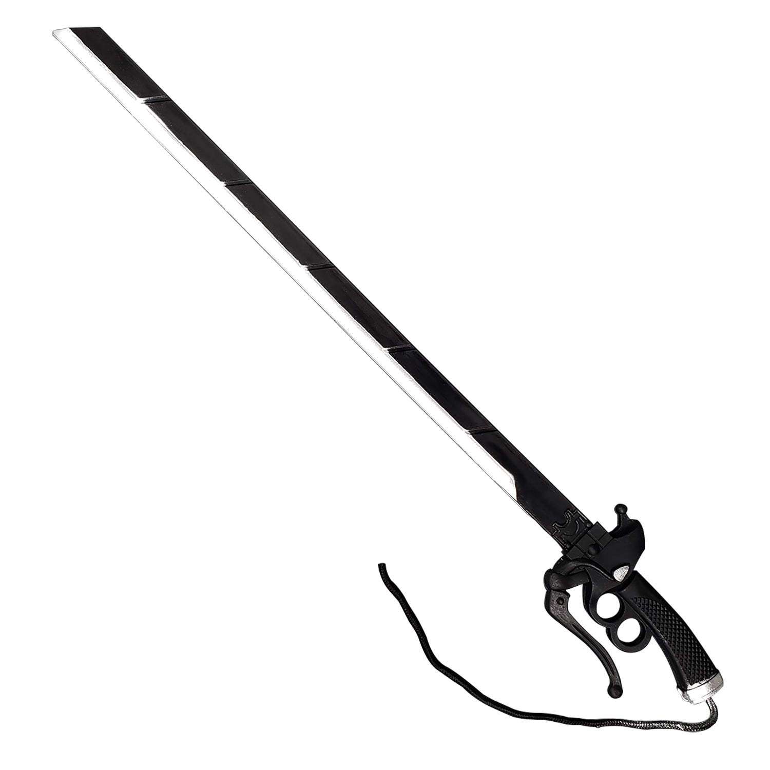38"  Fantasy Black Foam Sword