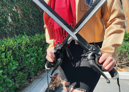38"  Fantasy Black Foam Sword