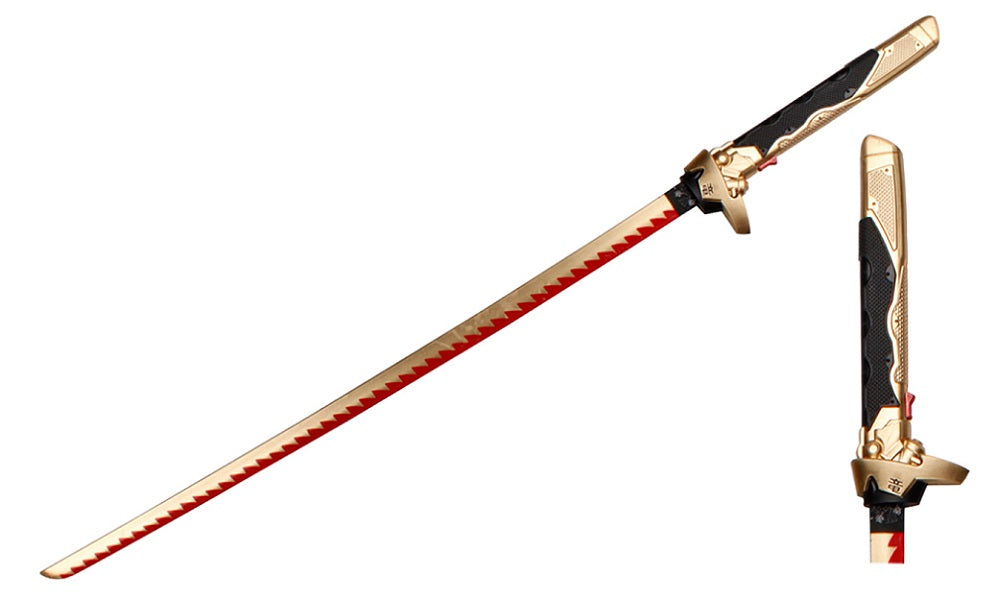 41 1/4" Gold foam Ninja Sword