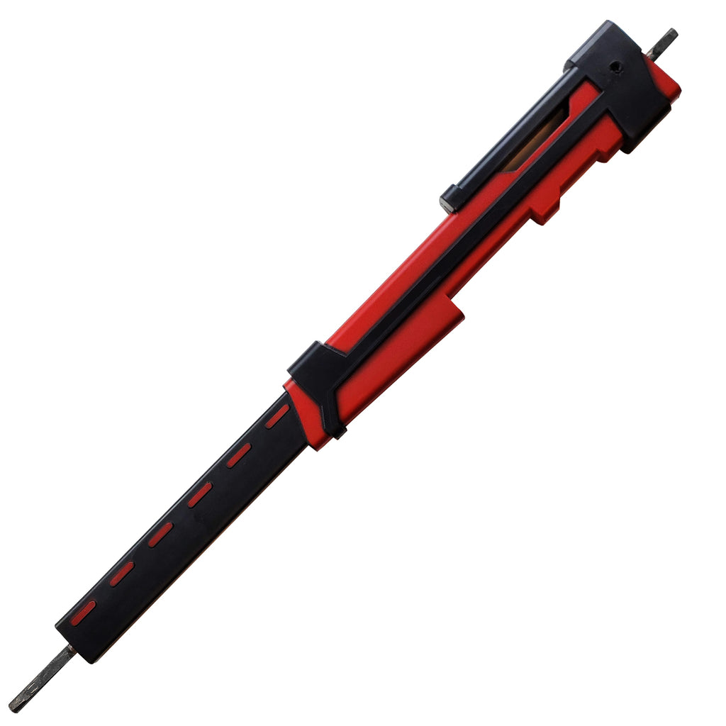 70" Overall Foam Rose Scythe