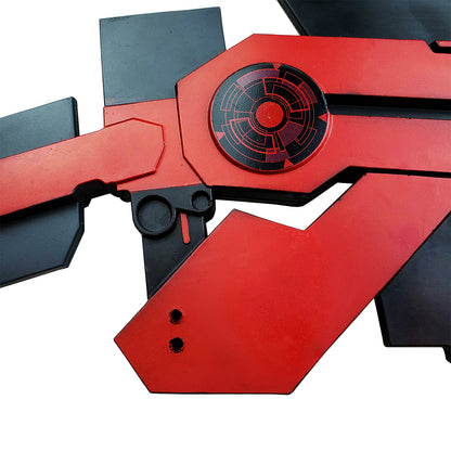70" Overall Foam Rose Scythe