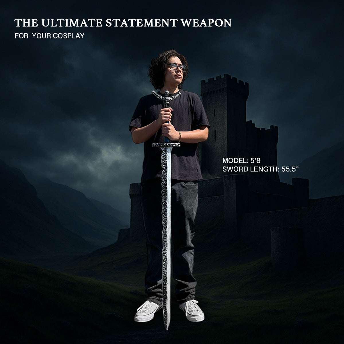 55.5" Foam  Great Sword
