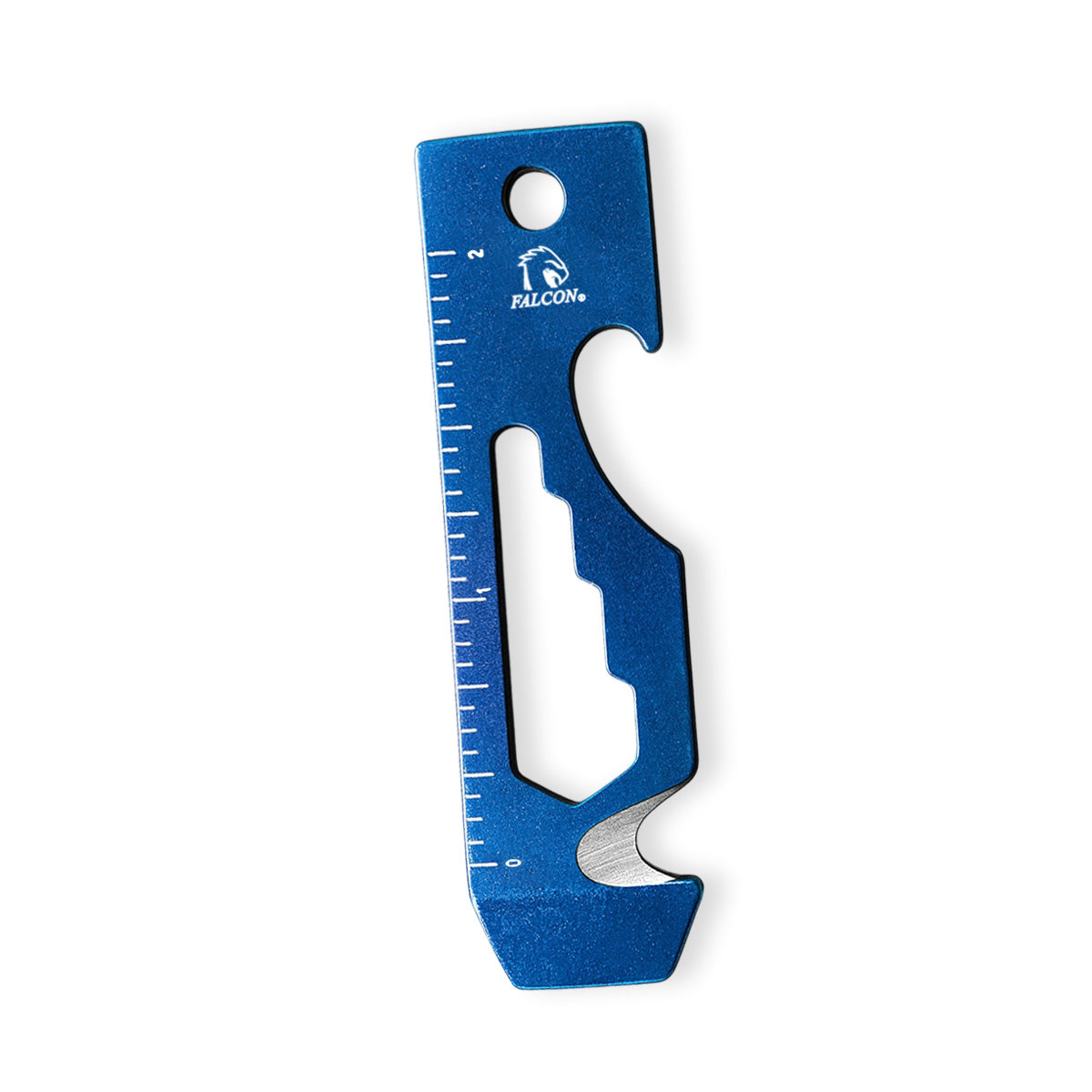 Falcon Blue Multi-Tool - 2.7" 8-in-1 Multi-Tool Keychain