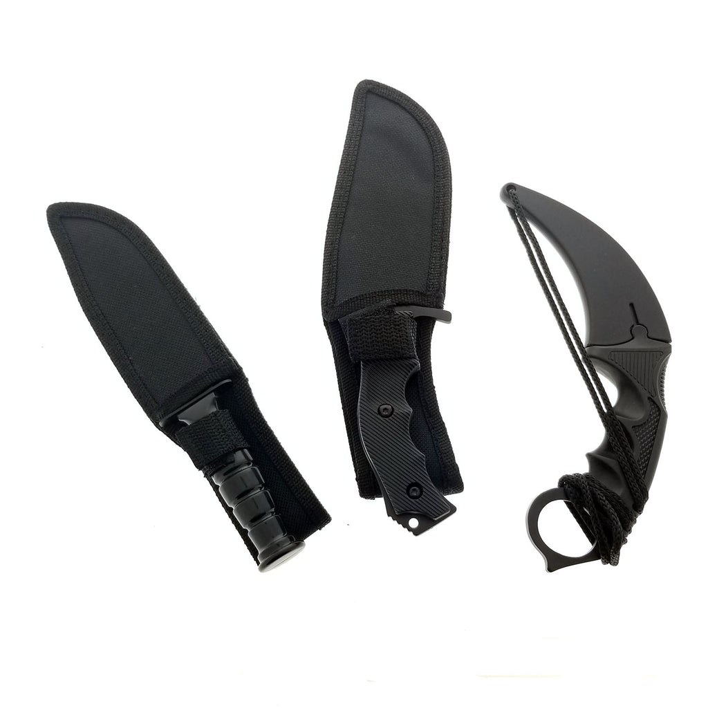 Hunting Knives Wholesale - 3 PCS Set Hunting Knives in Bulk