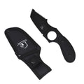 Falcon G10 Fixed-Blade Hunting Knife, Black Blade - KC783BBG