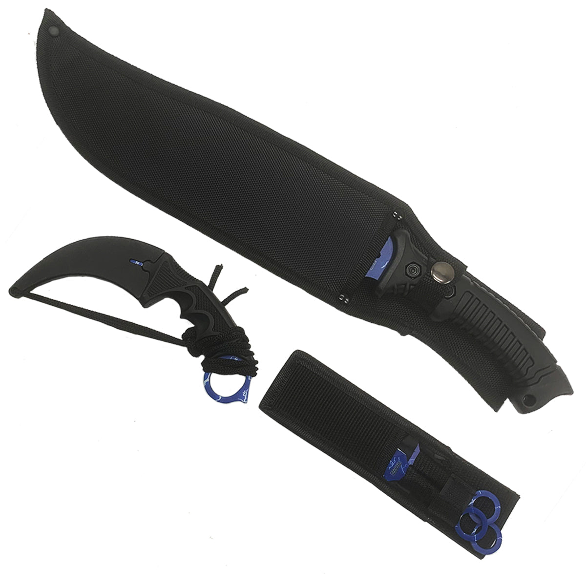 Wholesale Hunting Equipment -  Machete Hunting Set In-Bulk