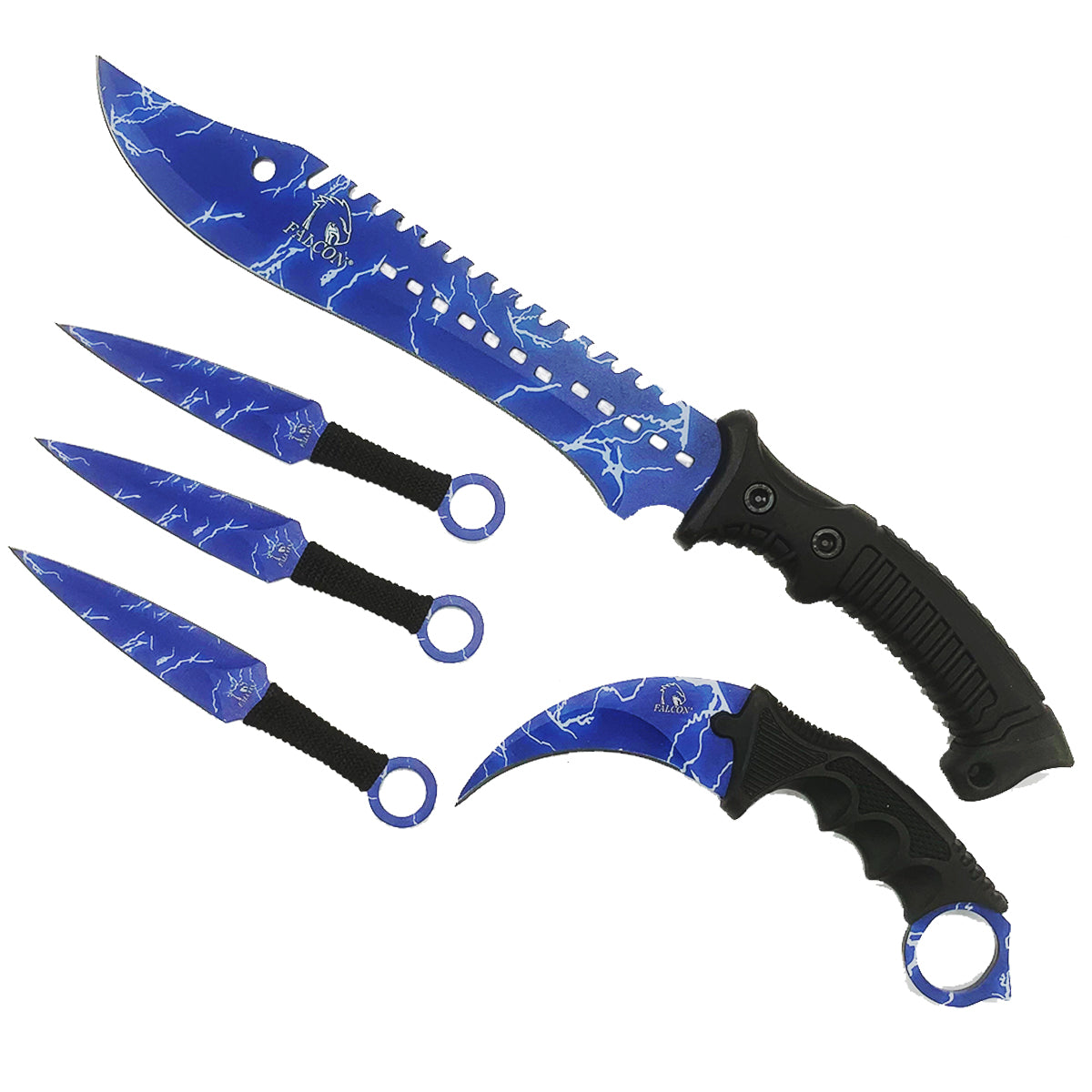 Wholesale Hunting Equipment -  Machete Hunting Set In-Bulk