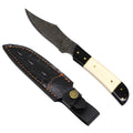 Rocky Mountain Damascus Hunting Knife - Micarta Handle