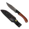 Rocky Mountain Damascus Hunting Knife - White Micarta
