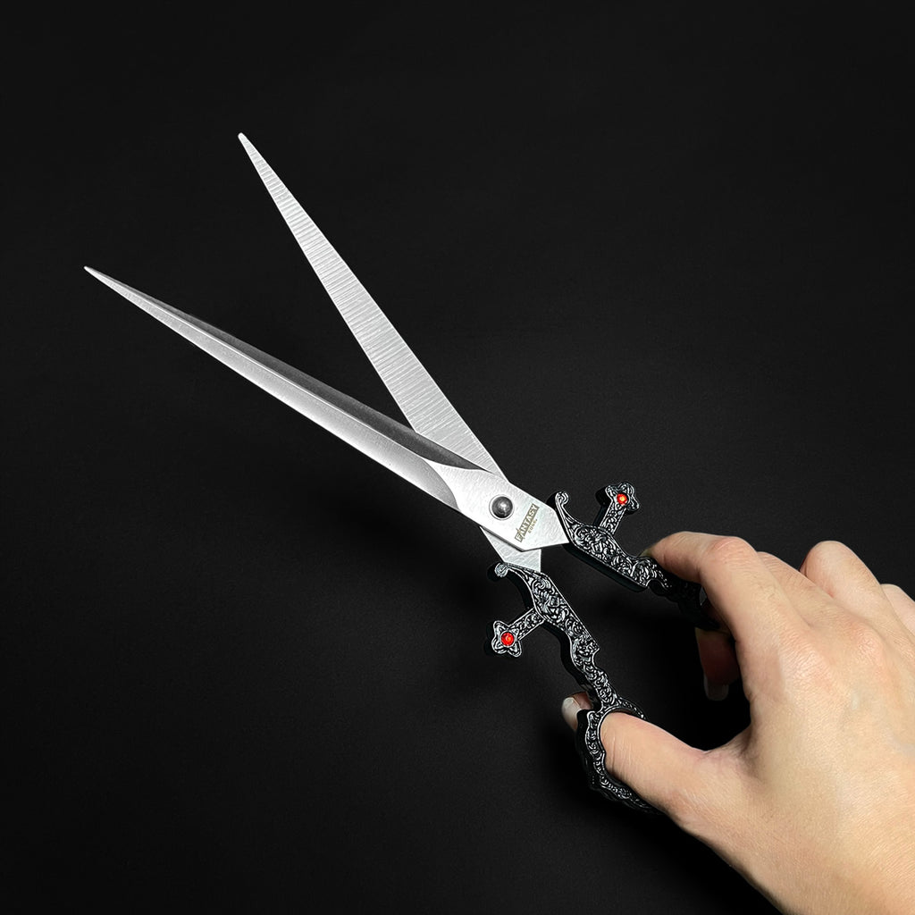 10 1/4" Black Bodice Scissors Dagger