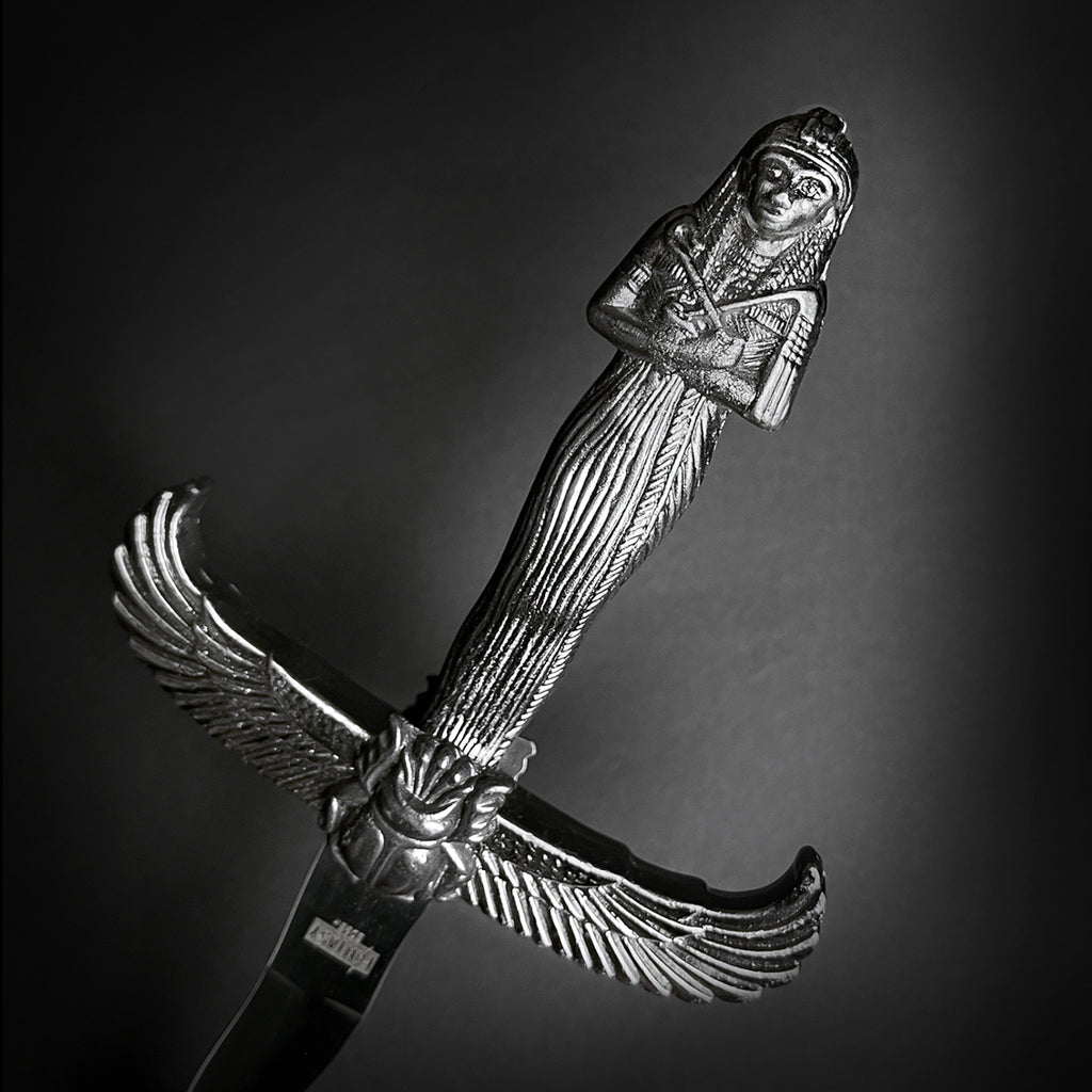 17" Egyptian Pharaoh Fantasy Dagger with scabbard