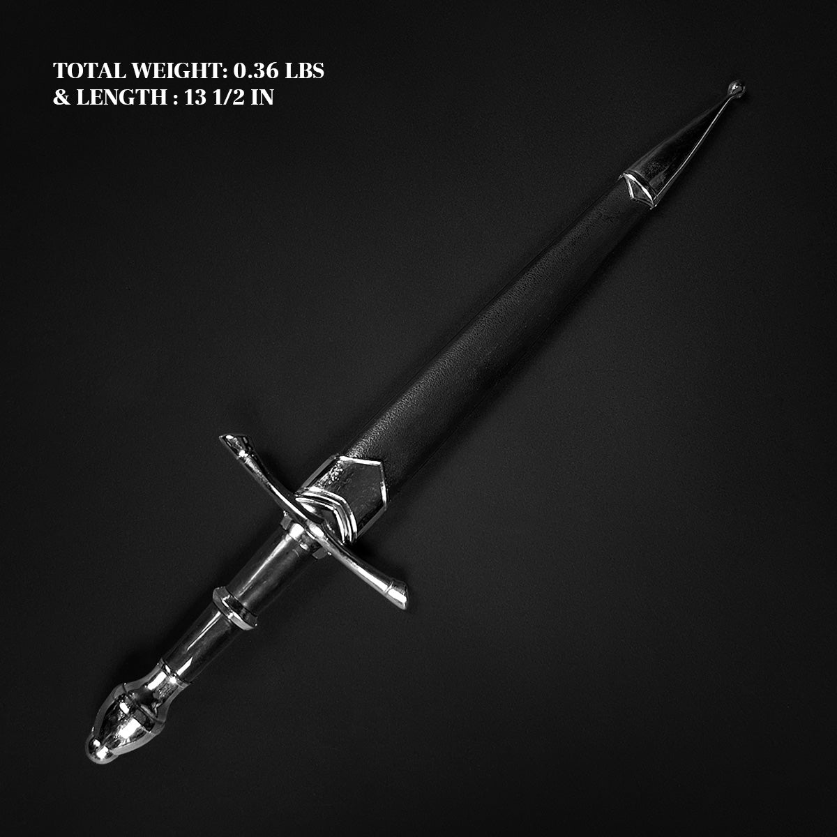 13 1/2" Classic Dagger with scabbard