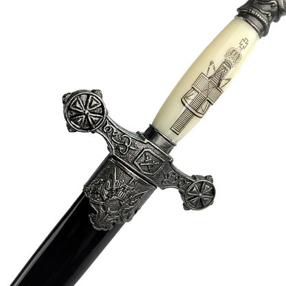 13 1/2" Renaissance Dagger Knights Templar