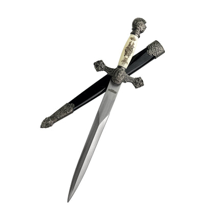 13 1/2" Renaissance Dagger Knights Templar