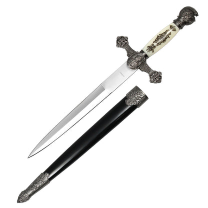 13 1/2" Renaissance Dagger Knights Templar