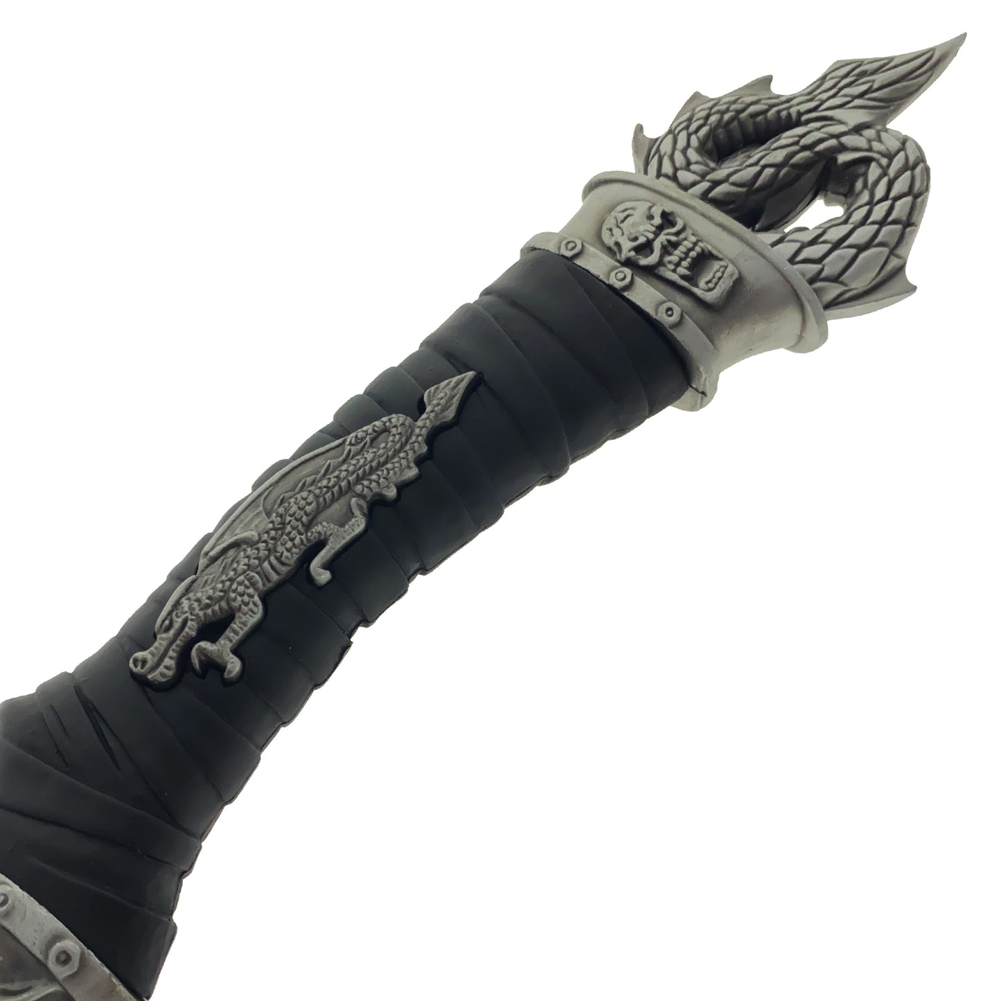 14" Stainless Steel Fire Dragon Axe with stand